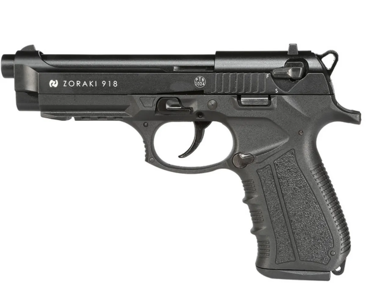 Zoraki 918 9mm P.A.K SRS Black